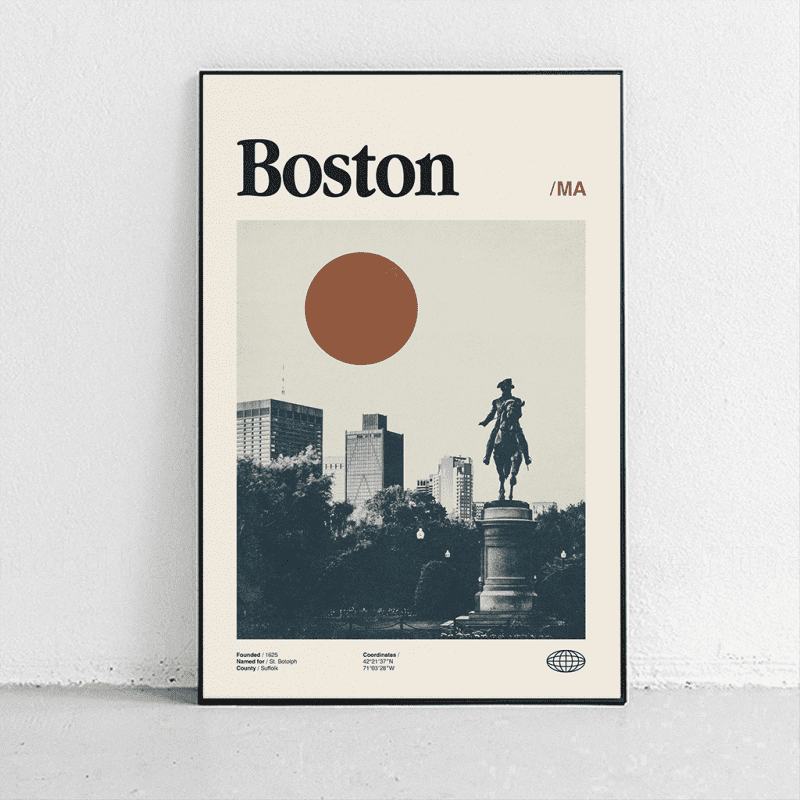 boston mockup