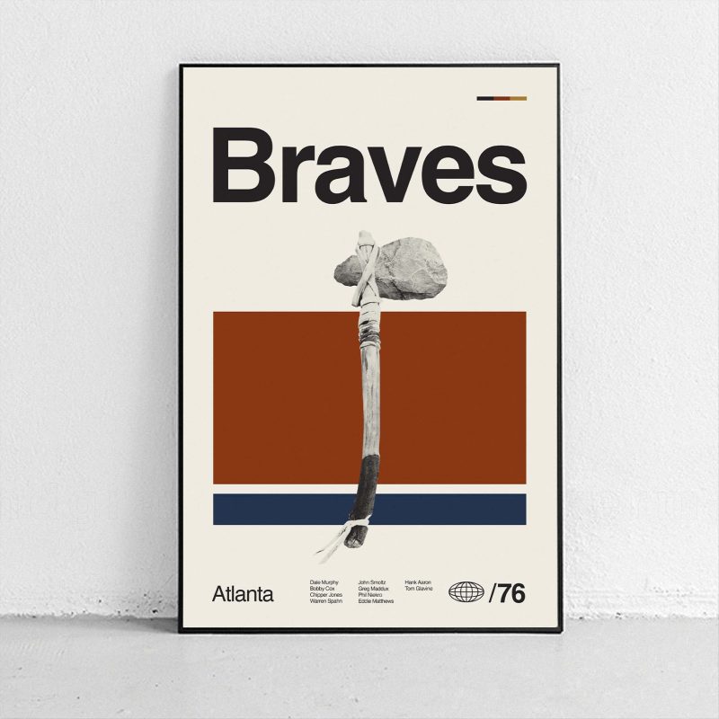 braves framed