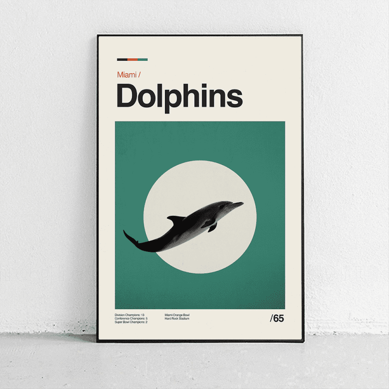 dolphins mockup