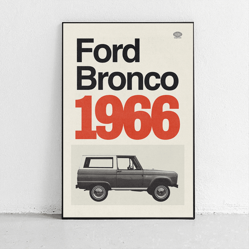 ford bronco mockup