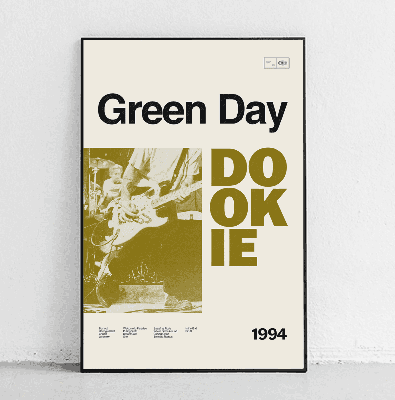 greenday dookiemockup