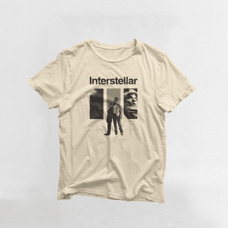 interstellar shirt m