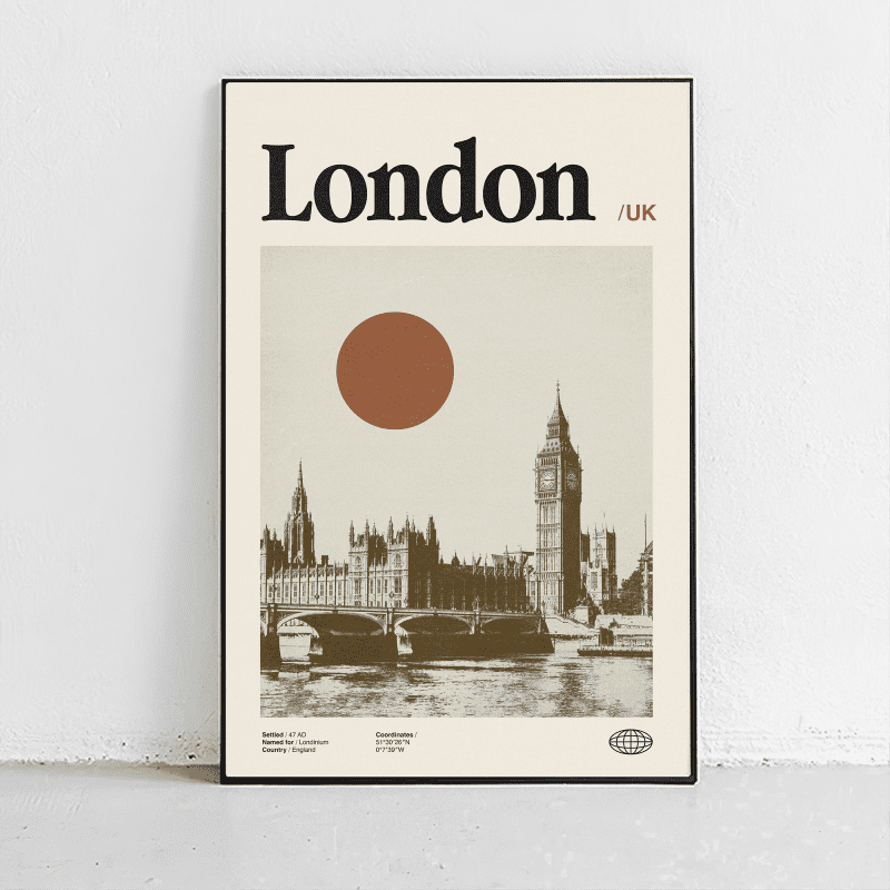 london mockup