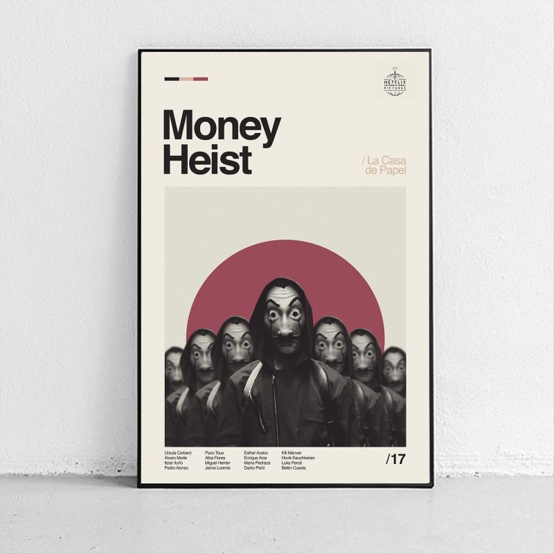 moneyheist mockup