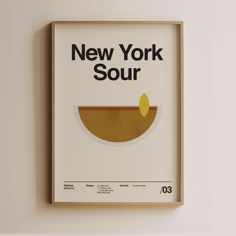 nysour cocktail mockup