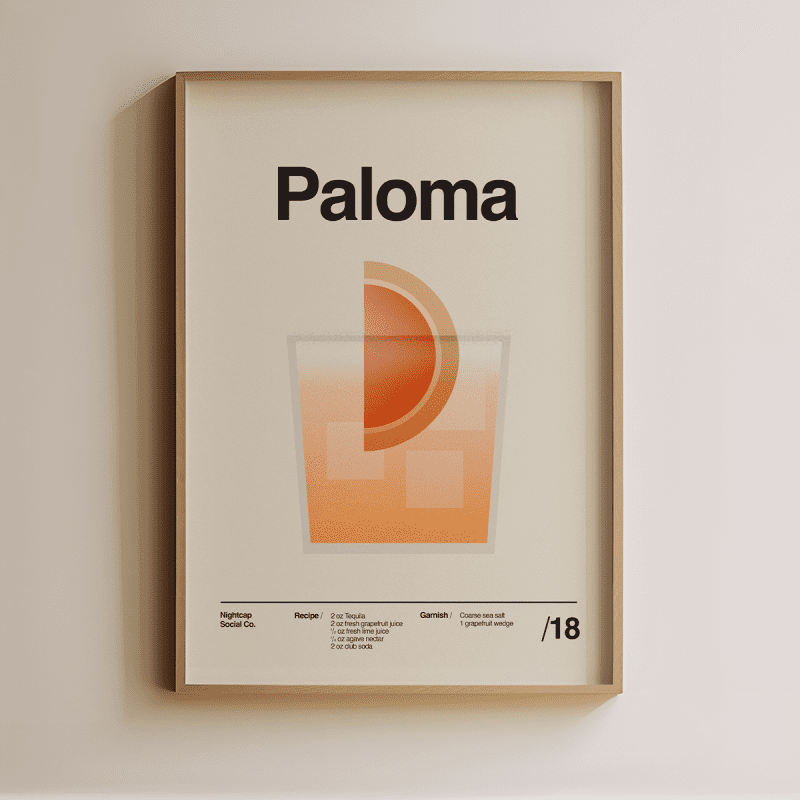 paloma mockup cocktail