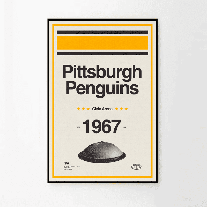 penguins mockup