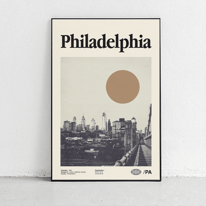 philadelphia mockup