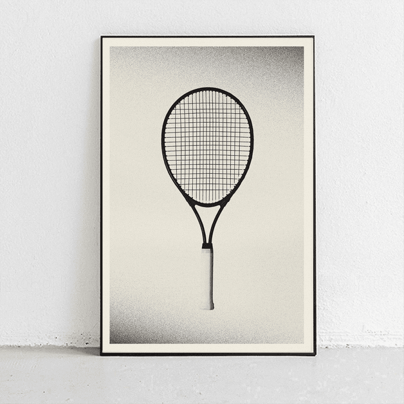 racket mockup