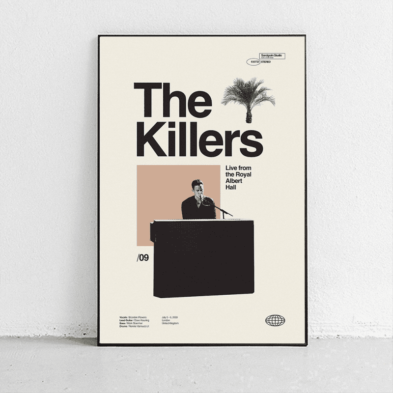 thekillers mockup